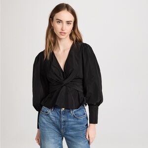 Elegant Black Women's Top